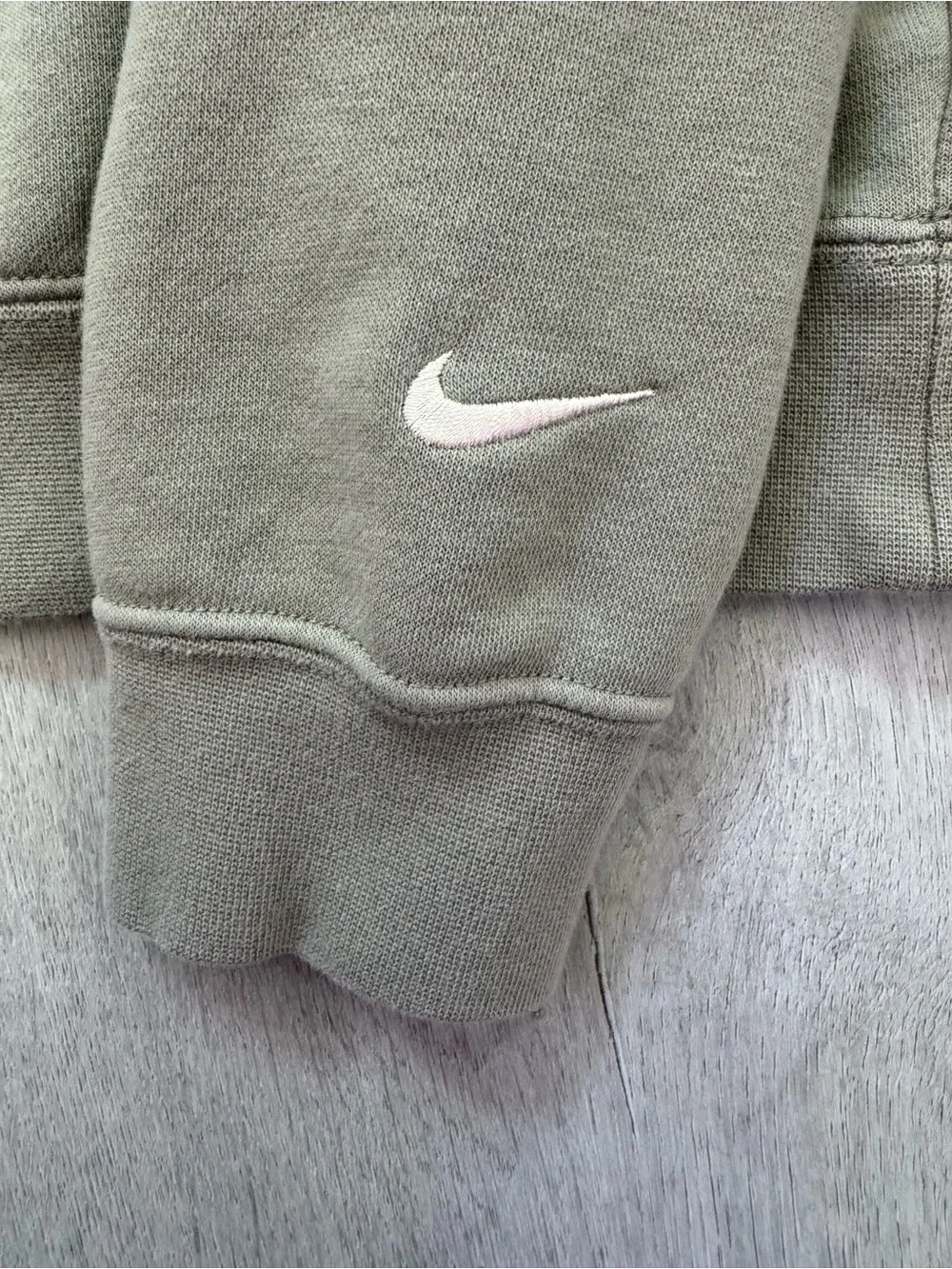 Nike Women’s Olive Green Half-Zip Sweater